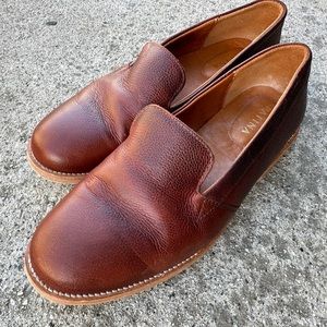 Patina by Portland Leather rounded leather loafer